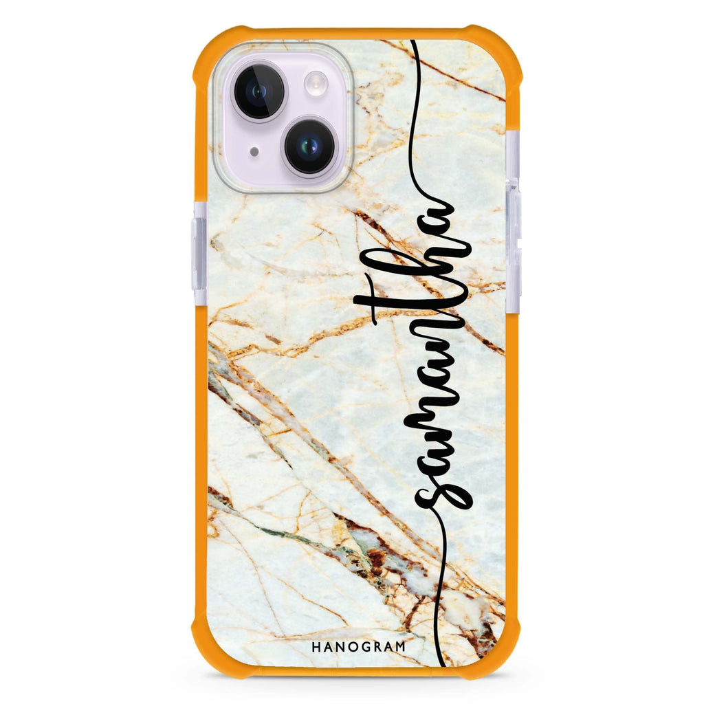 Marble Edition III iPhone 15 Plus MagSafe Compatible Ultra Shockproof Case