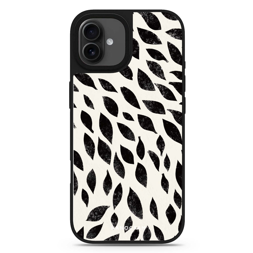 Ocean Weave tropical design iPhone 17 mirror case