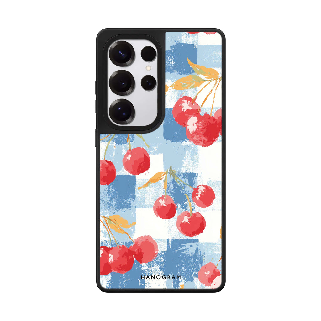 Cherry Picnic Mirror Case