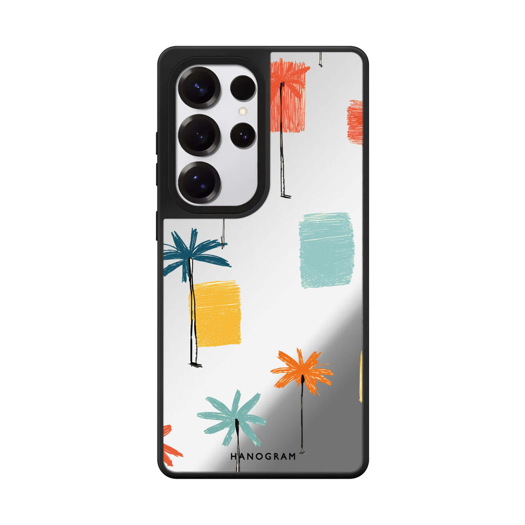 Tropic Scribble Mirror Case