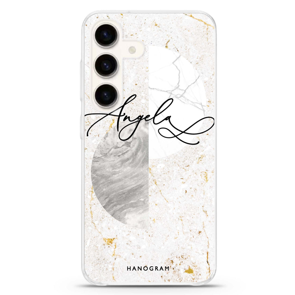 Marble Abstract III Samsung Galaxy Ultra Clear Case
