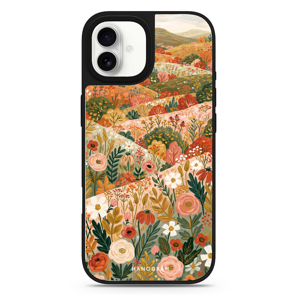 Hills Sewn with Flowers iPhone 17 Mirror Case - View 1