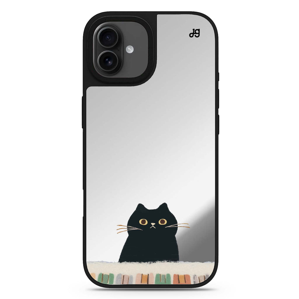 Cat Sonata black cat lucky black cat black iPhone 17 mirror case