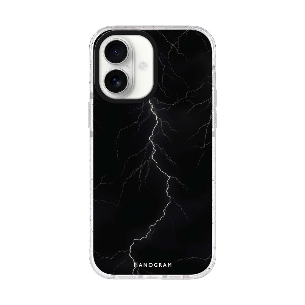 Thunder iPhone 17 ultra clear MagSafe case, front product view