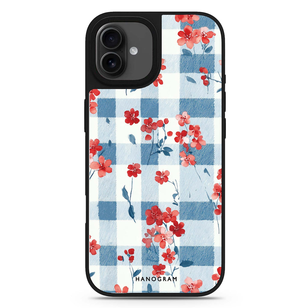 Cherry Meadow fruit design iPhone 17 mirror case