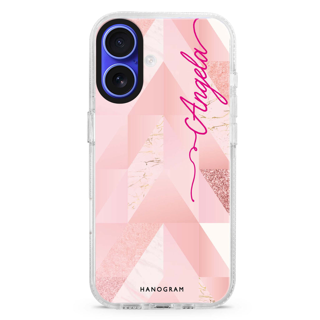 Marble Abstract IV MagSafe Compatible iPhone 16 Ultra Clear Case - Personalized and Stylish Protection