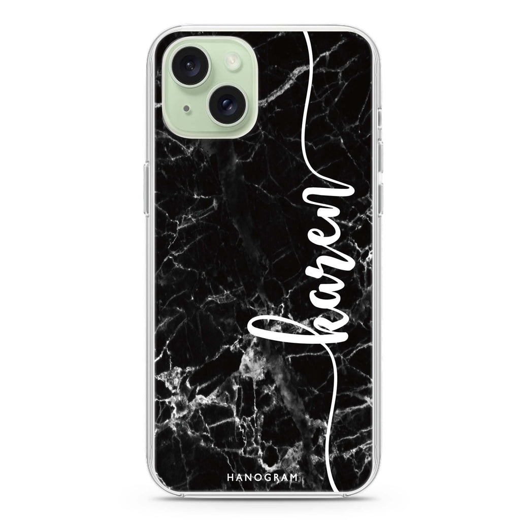 Marble Edition VII iPhone 15 Plus MagSafe Compatible Ultra Clear Case