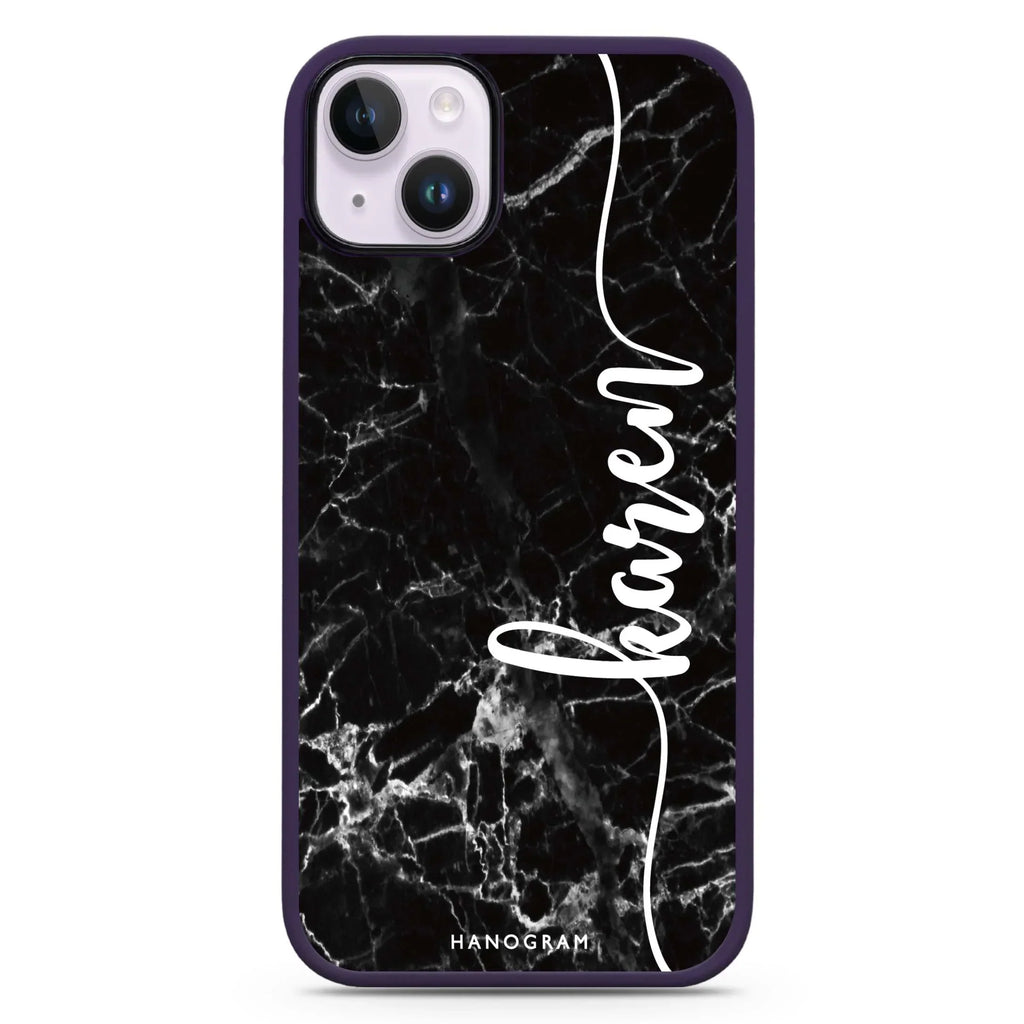 Marble Edition VII iPhone 15 Plus Impact Guard Bumper Case