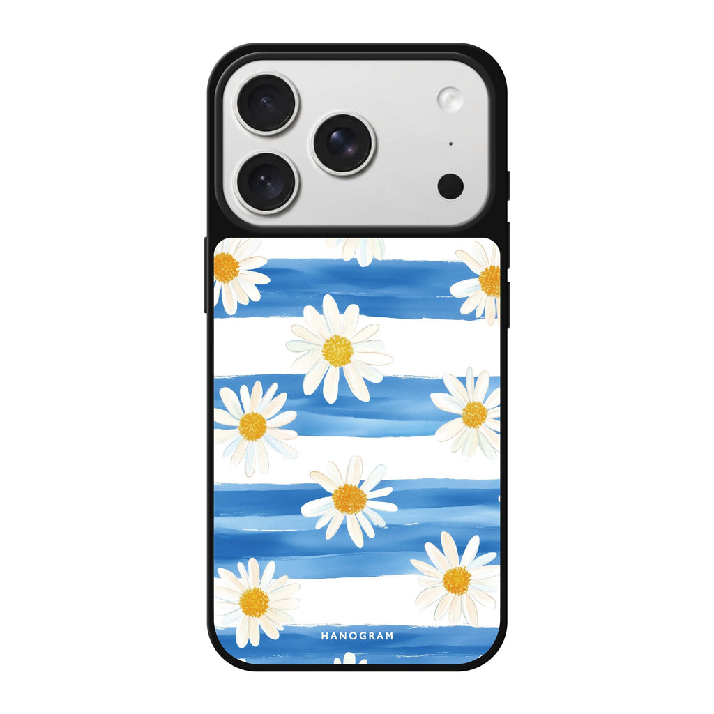 Daisy Lines flower floral iPhone 18 Pro Max mirror case