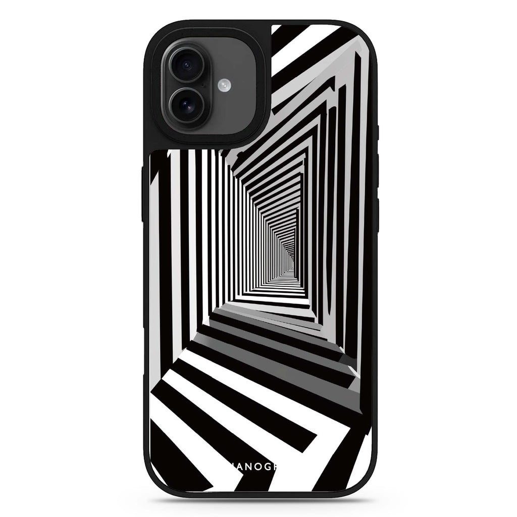 Warped Vision iPhone 17 mirror case