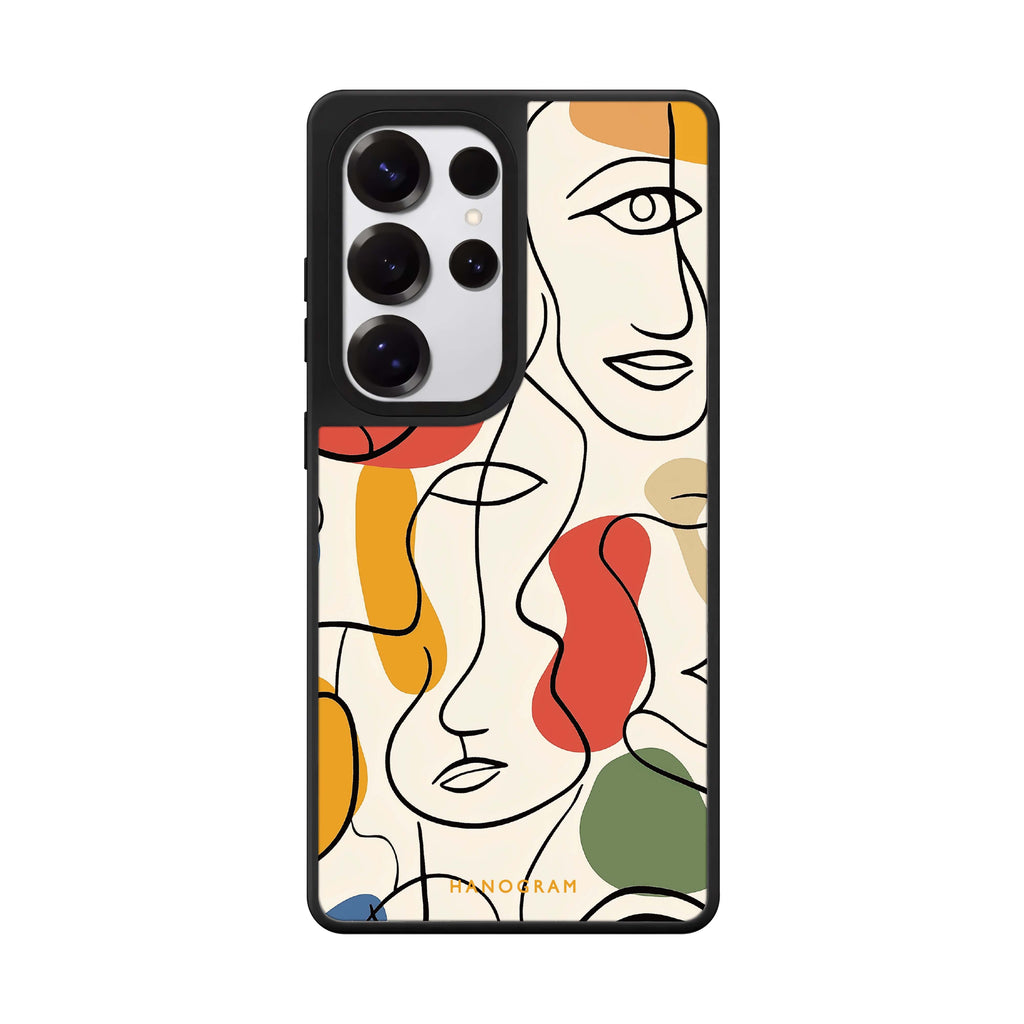 Faces of Joy Mirror Case