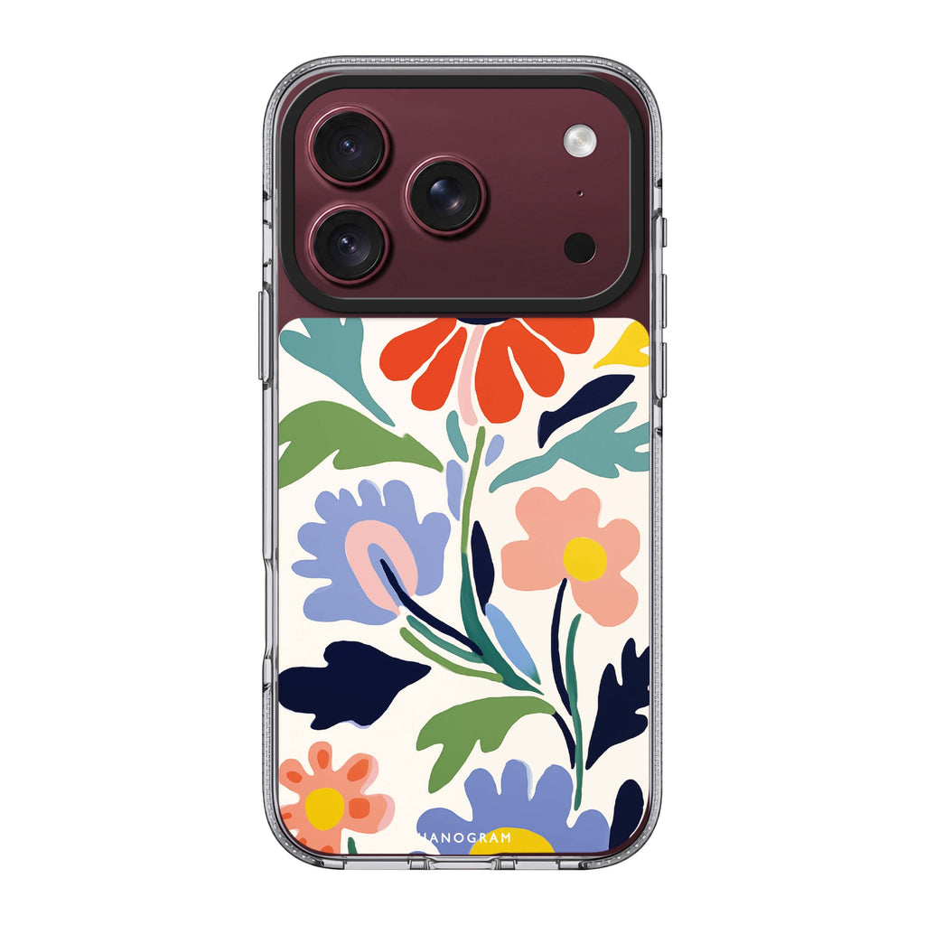 Brushed Blossoms Ultra Clear Case