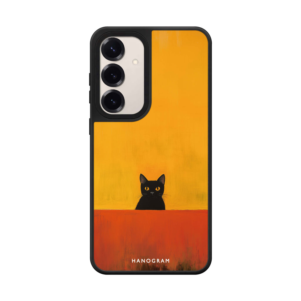 Minimalist Meow Mirror Case