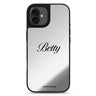 Simply Yours personalized name iPhone 17 mirror case