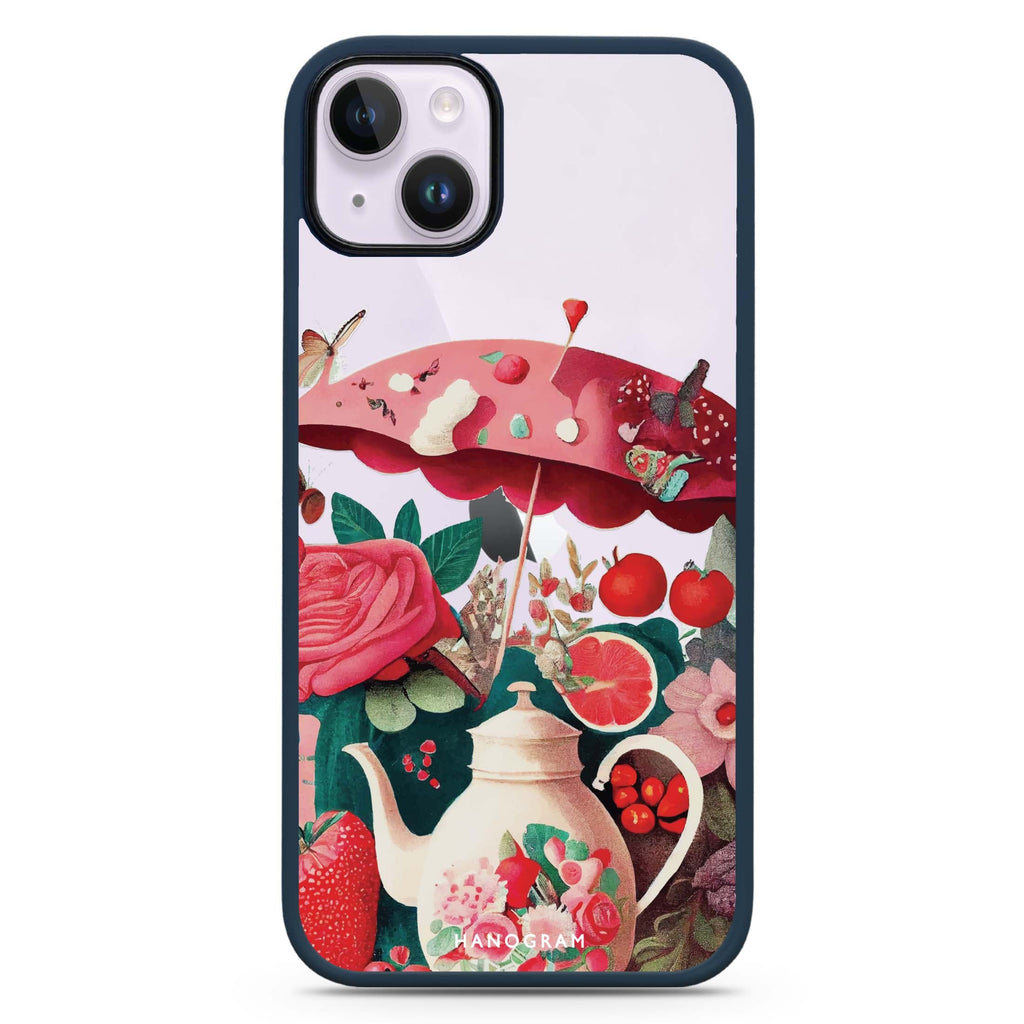Tea Time iPhone 15 Impact Guard Bumper Case