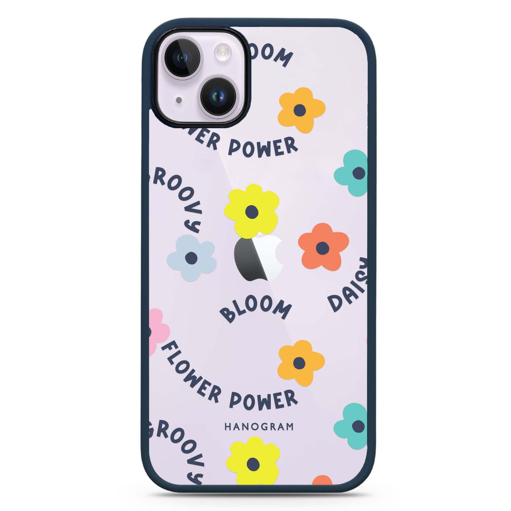 Flower Power iPhone 15 Impact Guard Bumper Case
