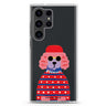 Groovy Poodle Samsung Galaxy S26/S25/S24/S23/S22 Ultra ultra clear case, transparent design, main view