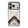 Marble & Wood personalized name marble neutral iPhone 17 Pro Max ultra clear case