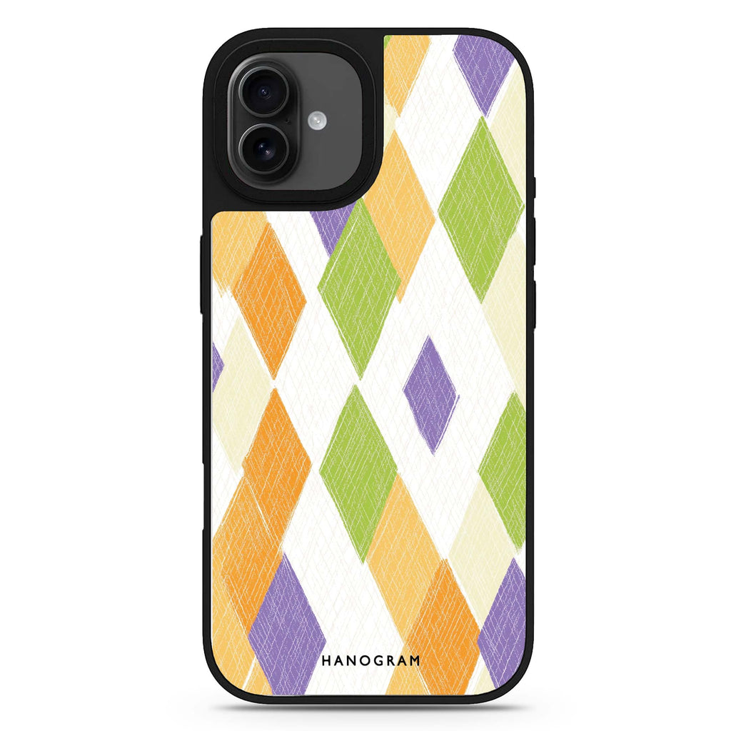 Sunny Stitches iPhone 17 mirror case