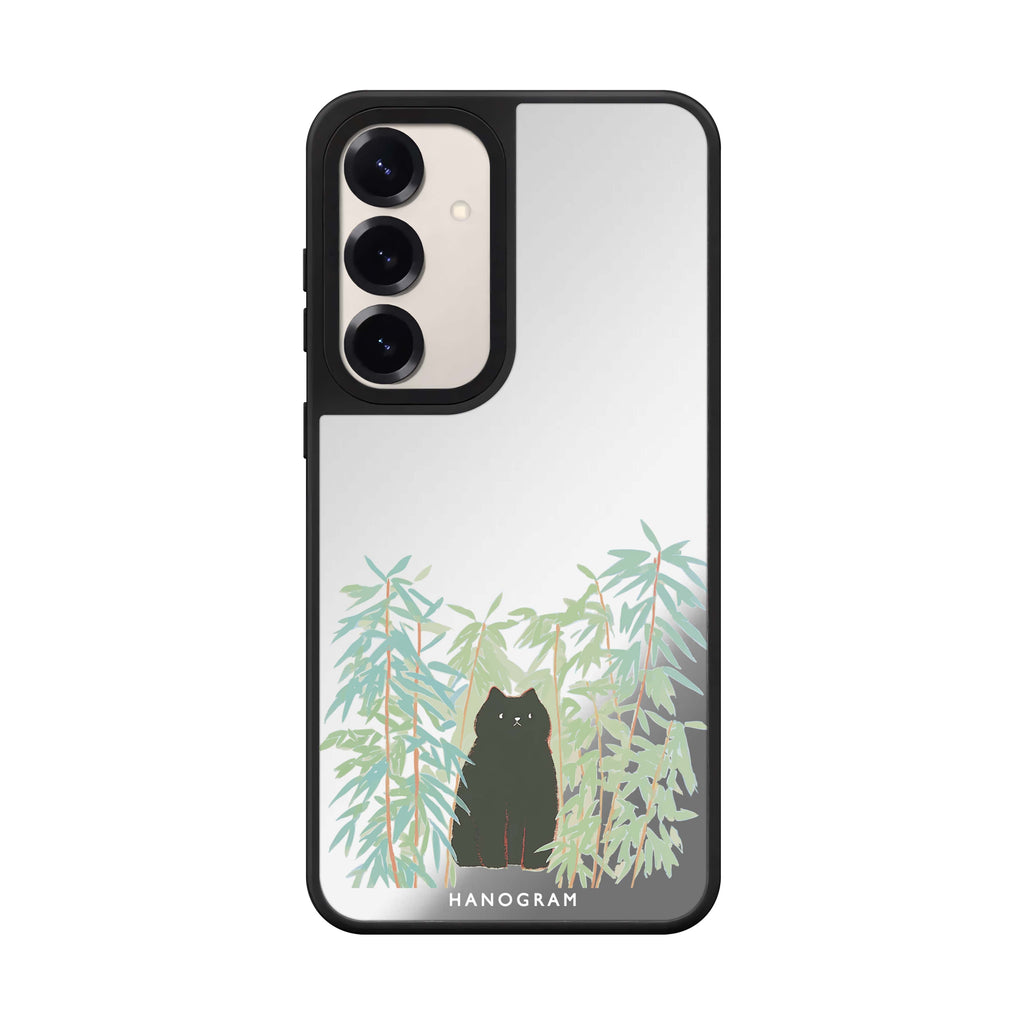 Bamboo Whiskers Mirror Case