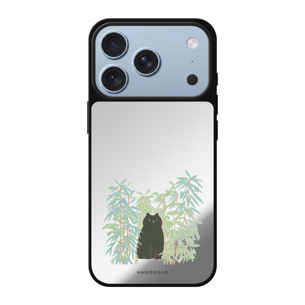 Signed & Styled personalized name typography iPhone 18 Pro Max mirror case