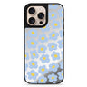 Flowers Pattern Design 2 floral design iPhone 16/15/14 Pro Max & Pro mirror case