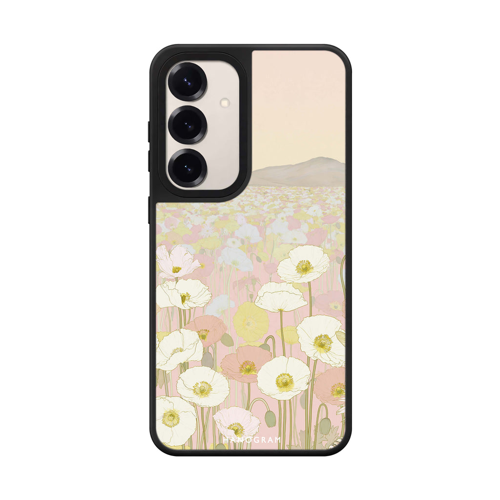 Poppies at First Blush Samsung Galaxy Mirror Case - product image 1