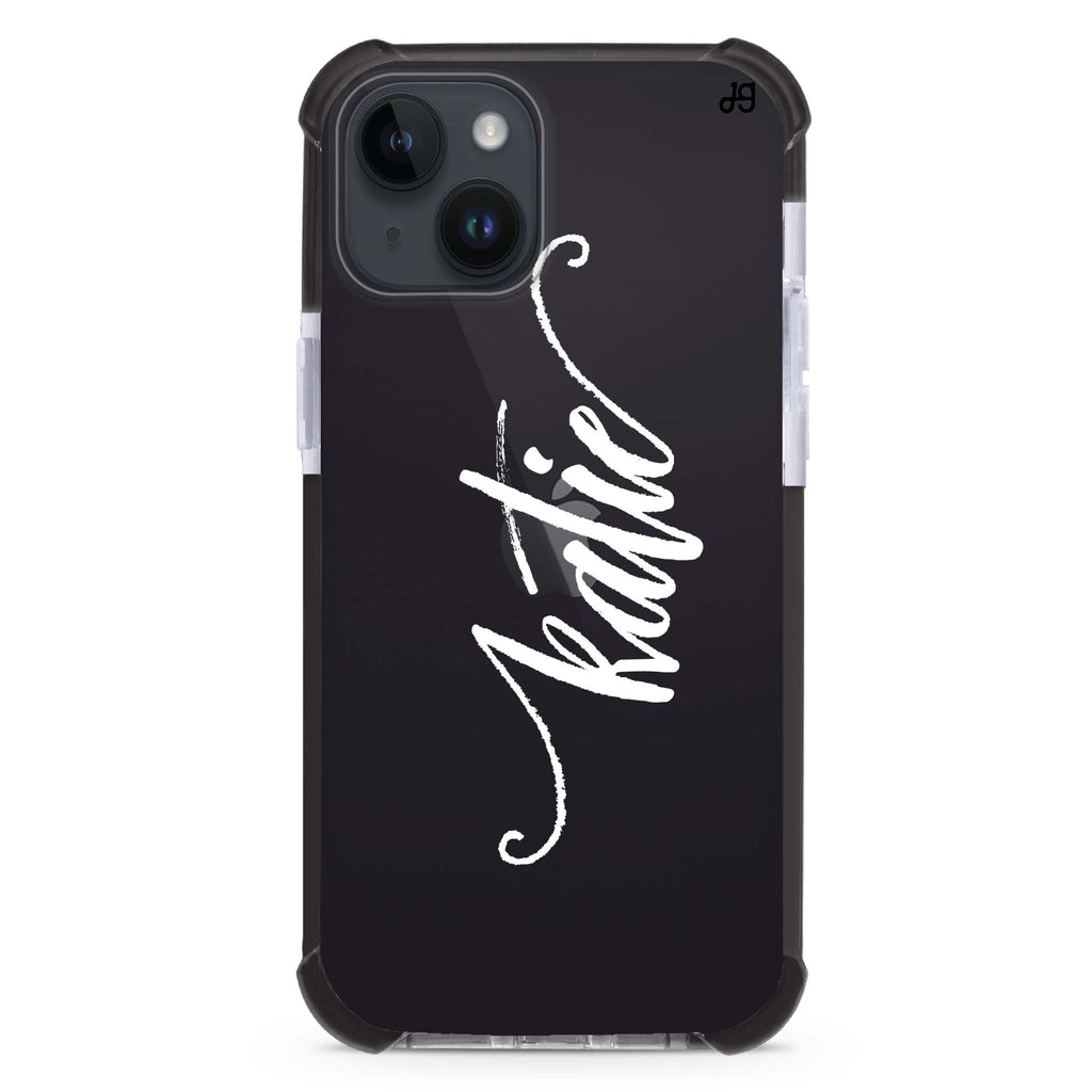 Vintage Writing iPhone 15 Plus Ultra Shockproof Case