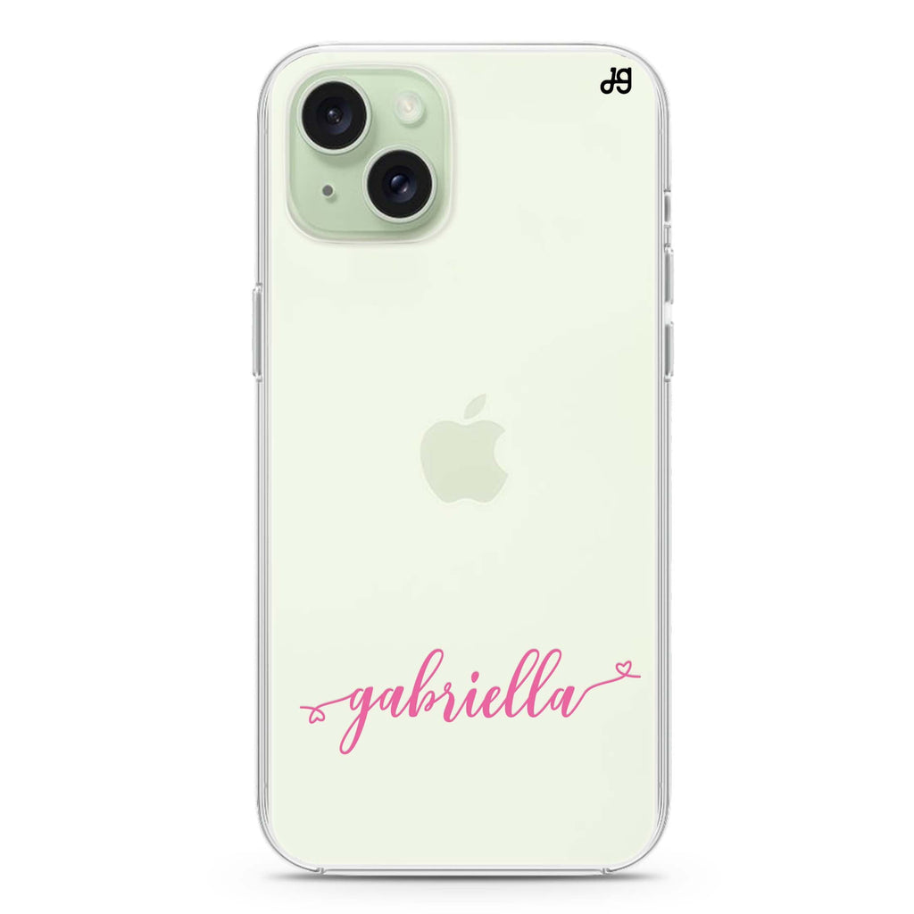 Made with love iPhone 15 plus Ultra Clear Case