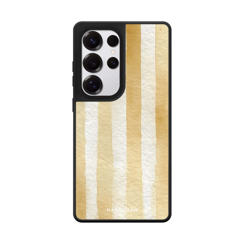 Sandscript Stripes Mirror Case