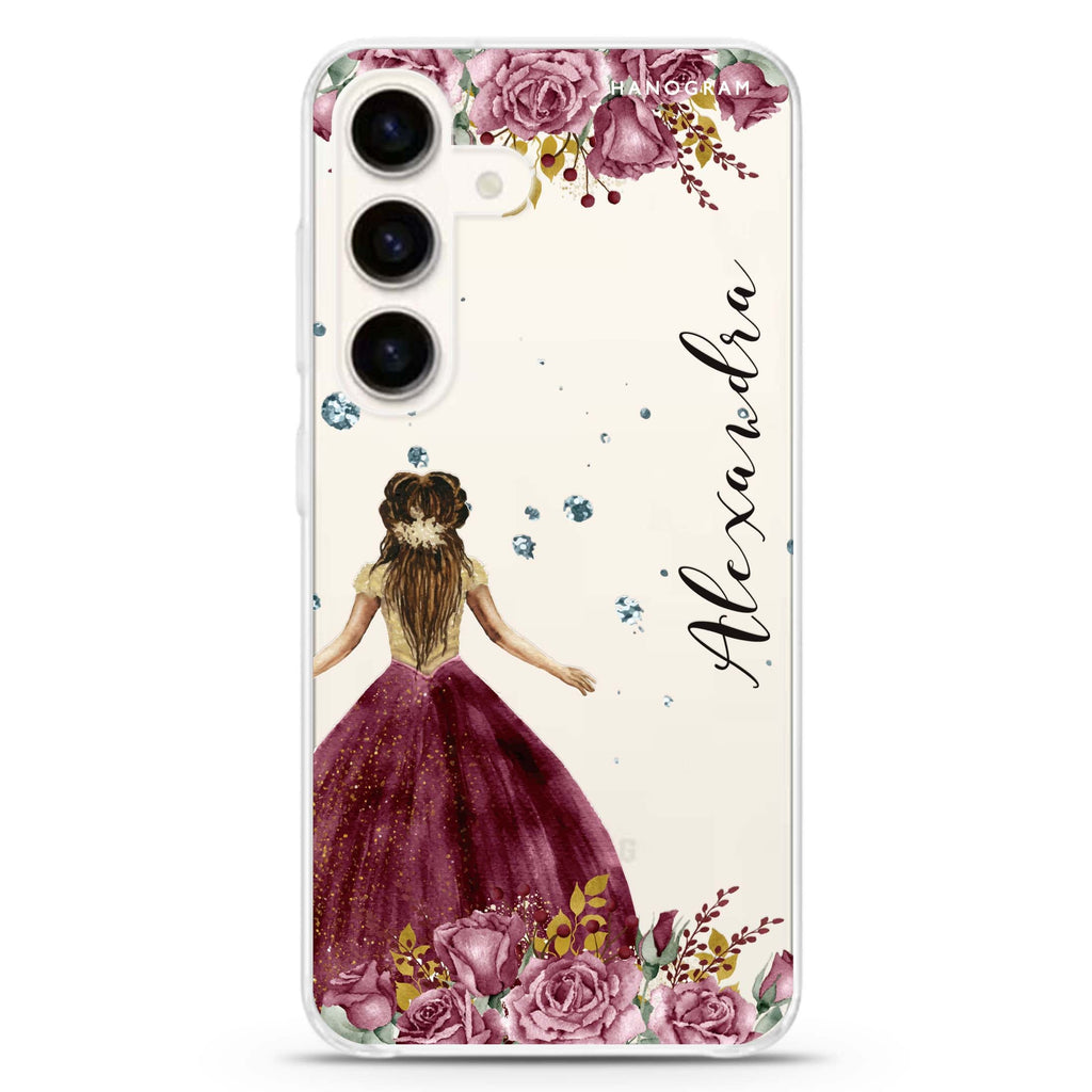 Princess In Garden Samsung Galaxy Ultra Clear Case