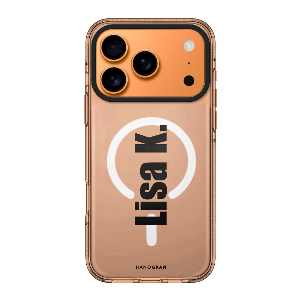 CustomCore graphic iPhone 17 Pro Max ultra clear case