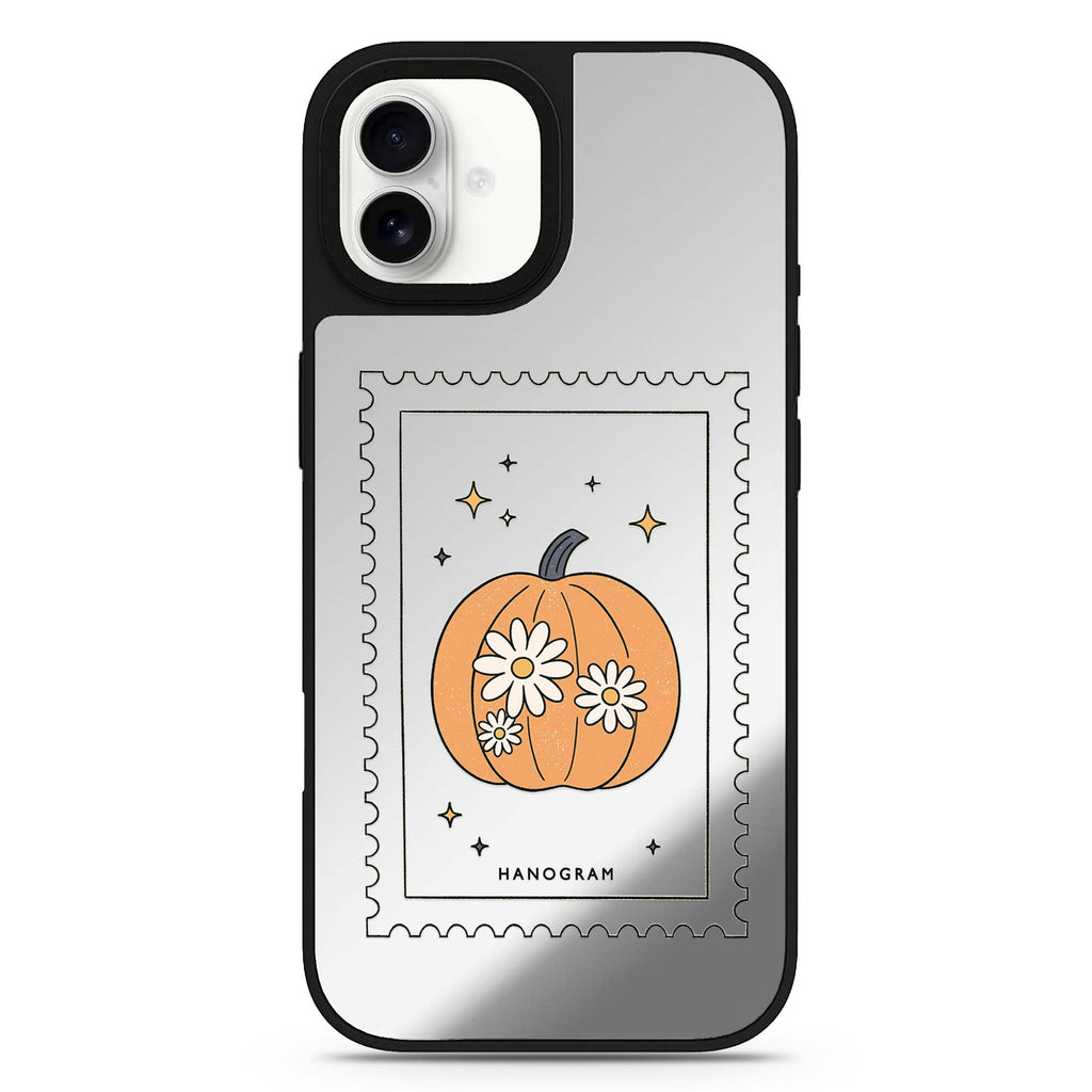 Postmarked Pumpkin iPhone 17 Mirror Case - View 1