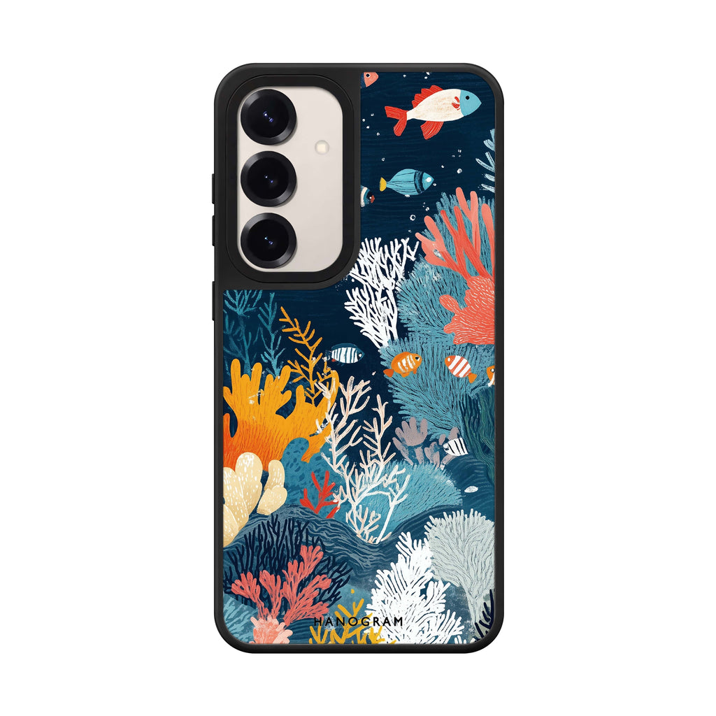 Coral Carvings Mirror Case