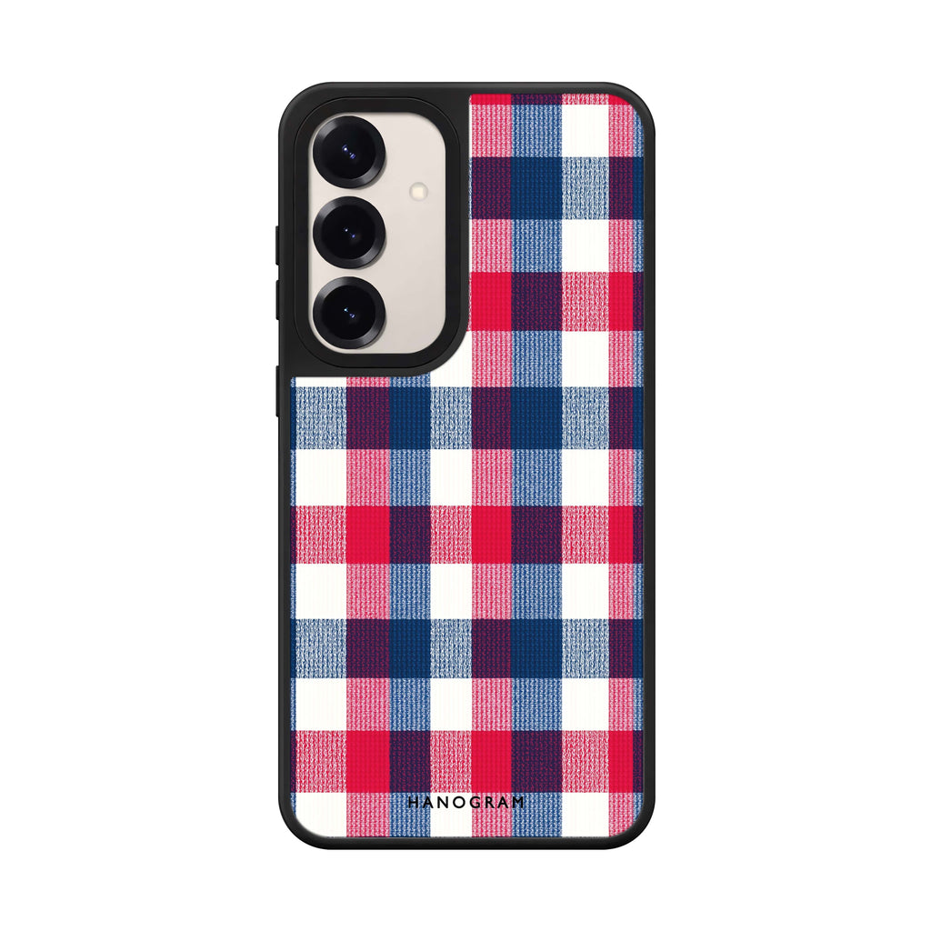 Patriot Plaid Mirror Case