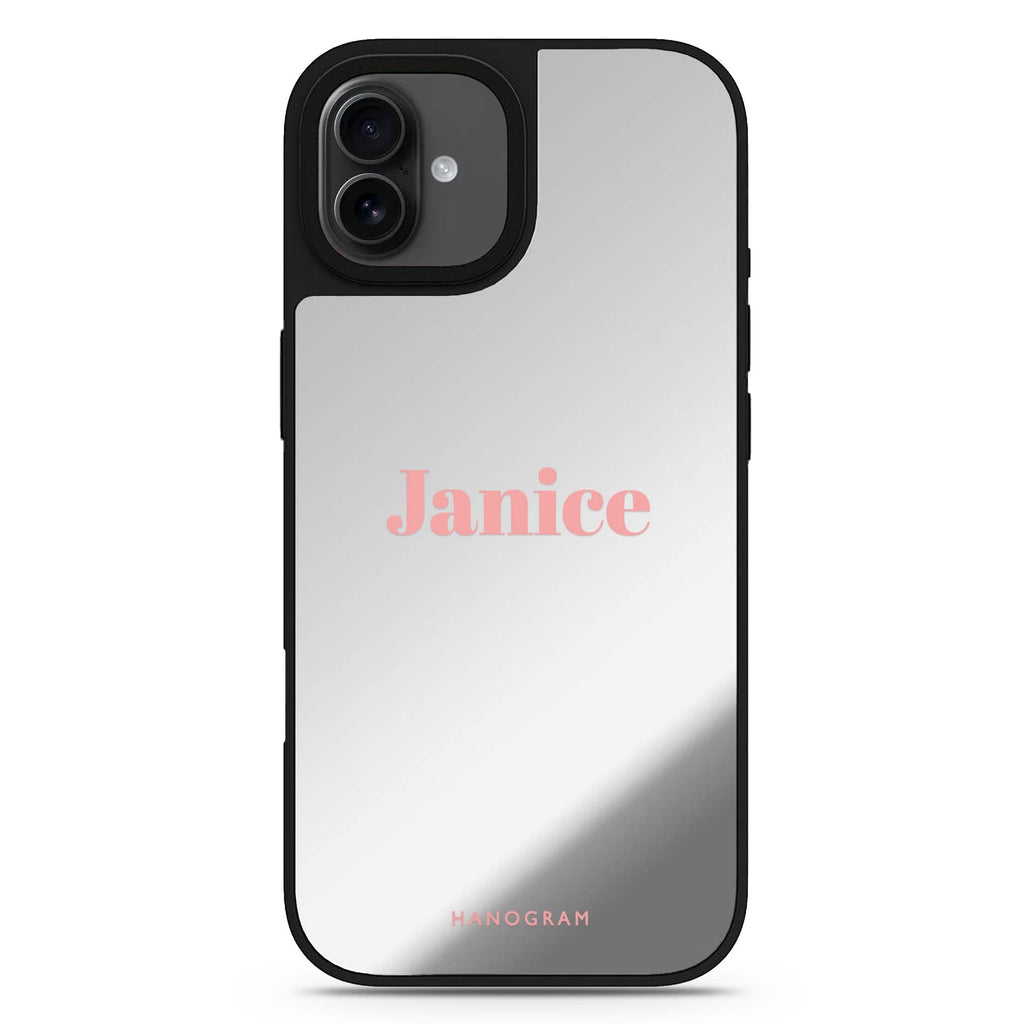 Personal Pop personalized name iPhone 17 mirror case