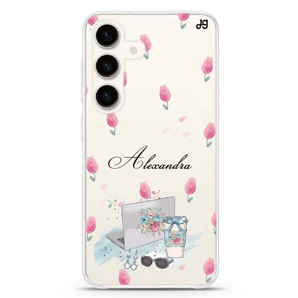 My Foral Lifestyle Samsung Galaxy Ultra Clear Case