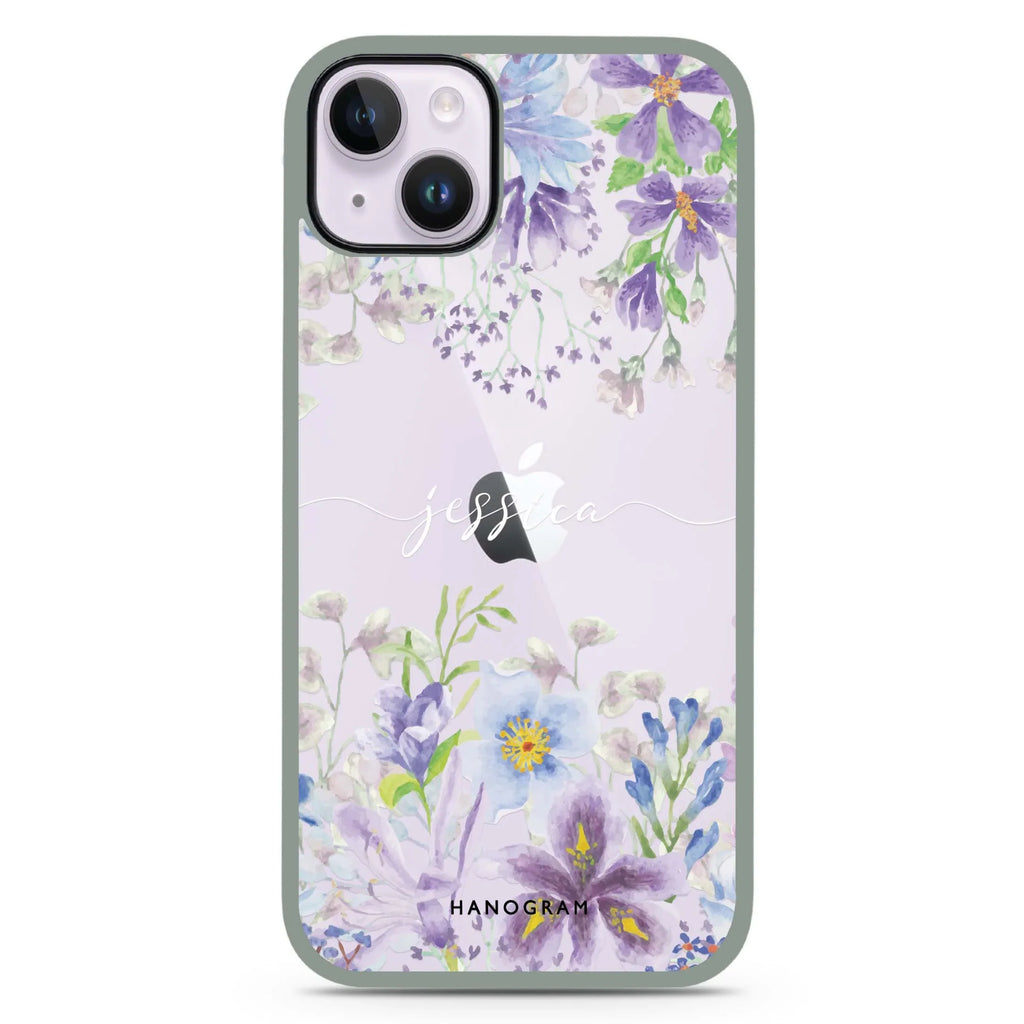 Flowers Bloom iPhone 15 Impact Guard Bumper Case