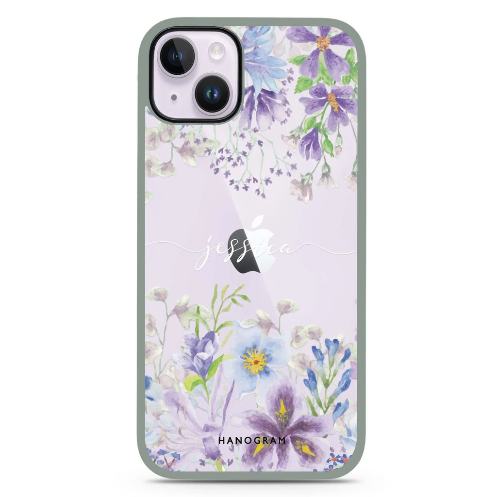 Flowers Bloom iPhone 15 Plus Impact Guard Bumper Case