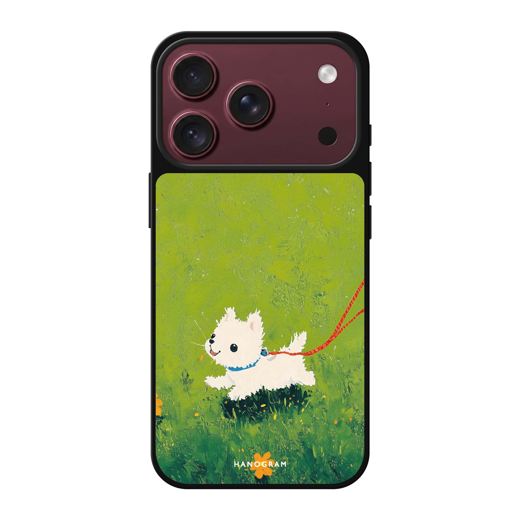 Chasing Joy playful iPhone 18 Pro Max mirror case