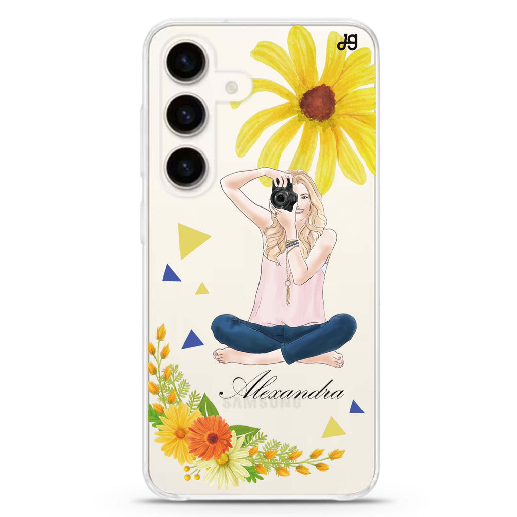 Floral Photography II Samsung Galaxy Ultra Clear Case