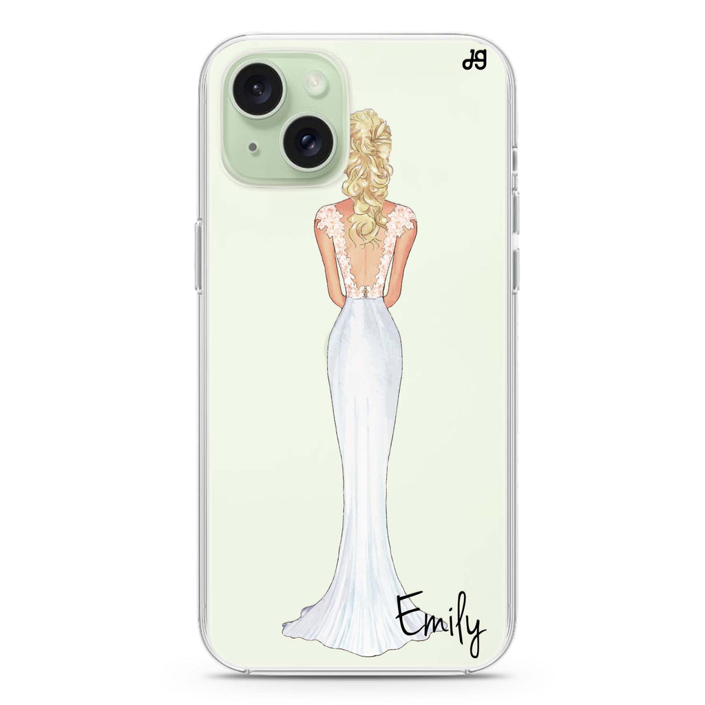 Bride Moment I iPhone 15 plus Ultra Clear Case