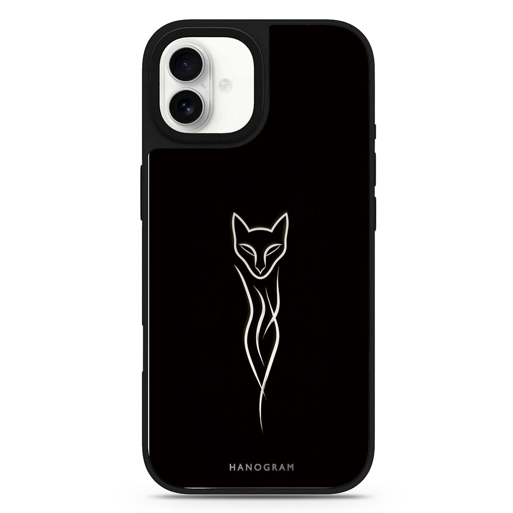 Fox in a Single Stroke iPhone 17 Mirror Case - View 1