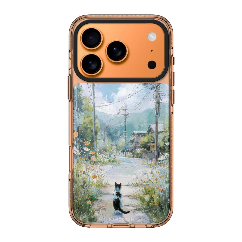 Sunny Day with a Cat cat sun animal celestial iPhone 17 Pro Max ultra clear case