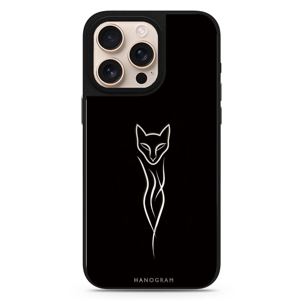 Fox in a Single Stroke iPhone Mirror Case – design view 1