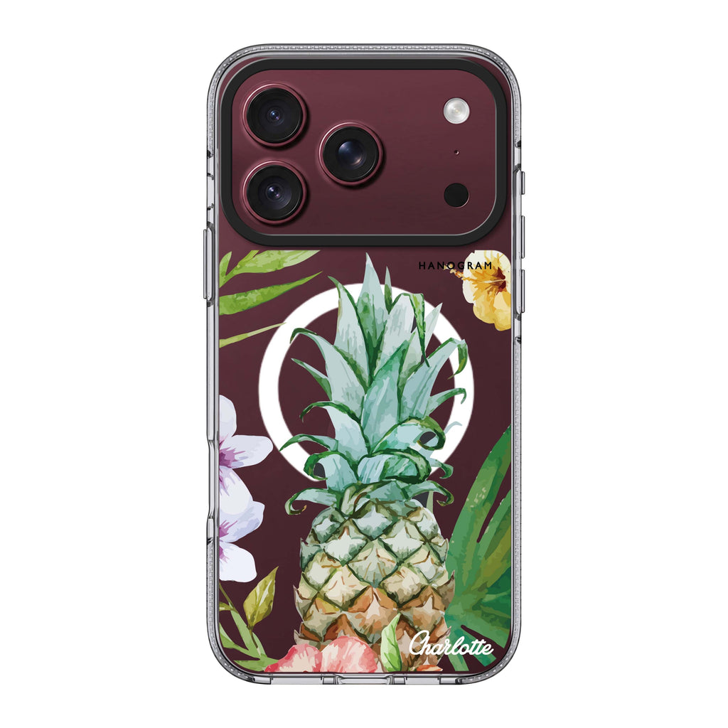 Pineapple & Floral Ultra Clear Case