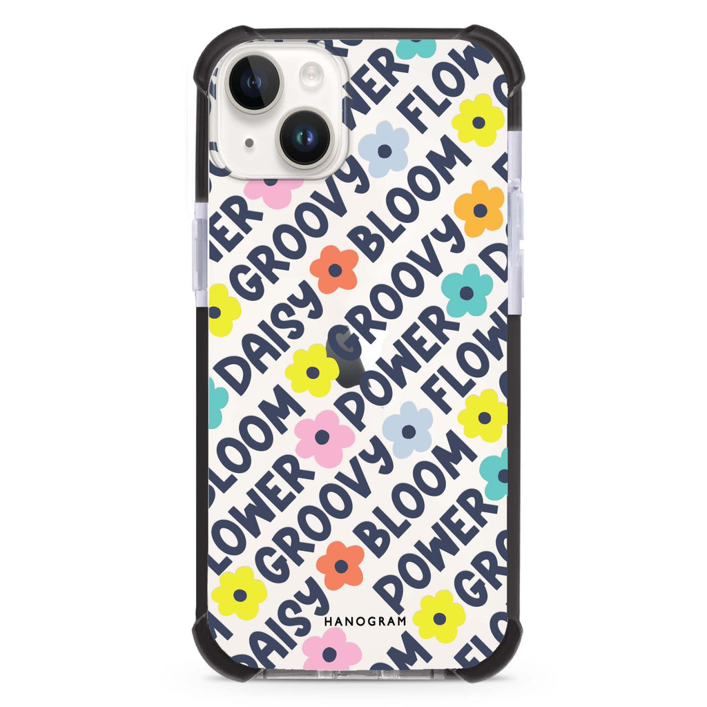 Groovy Flower iPhone 15 Plus Ultra Shockproof Case