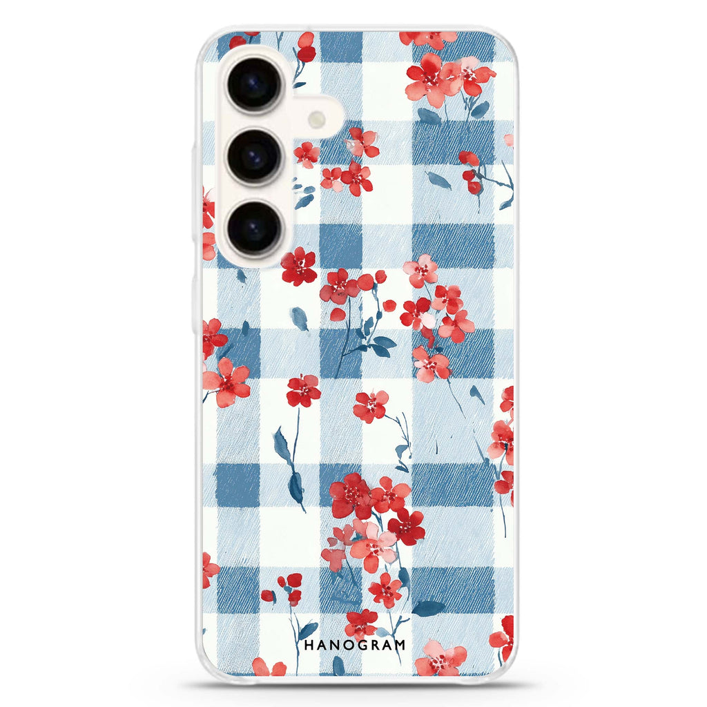 Cherry Meadow Samsung Galaxy Ultra Clear Case