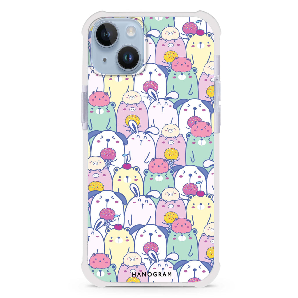Charm Critters iPhone 15 Plus MagSafe Compatible Ultra Shockproof Case