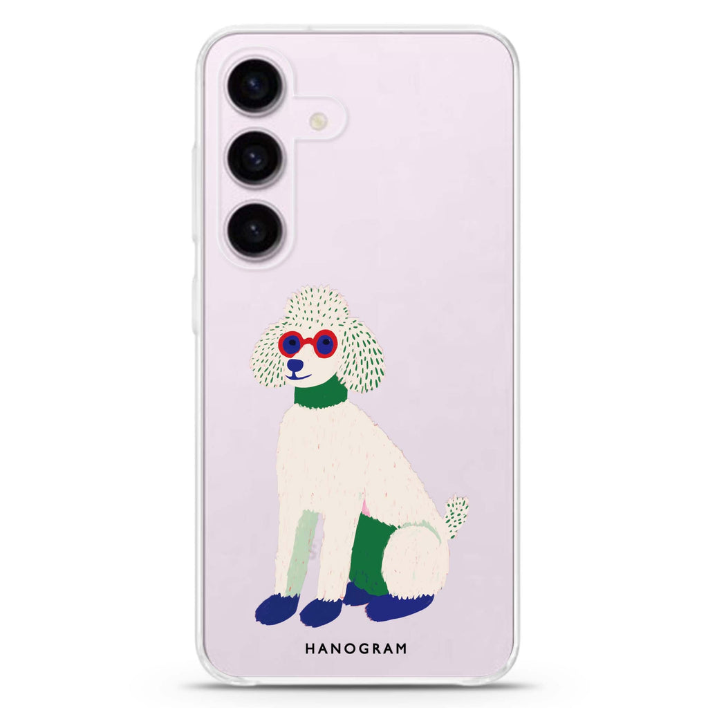 Peace & Poodle Samsung Galaxy Ultra Clear Case